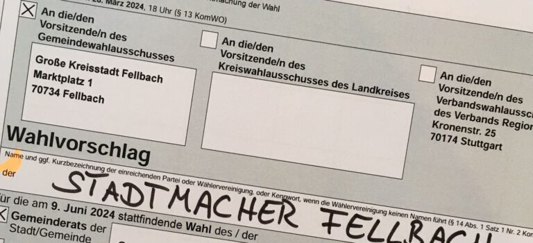 Liste für Kommunalwahl steht!